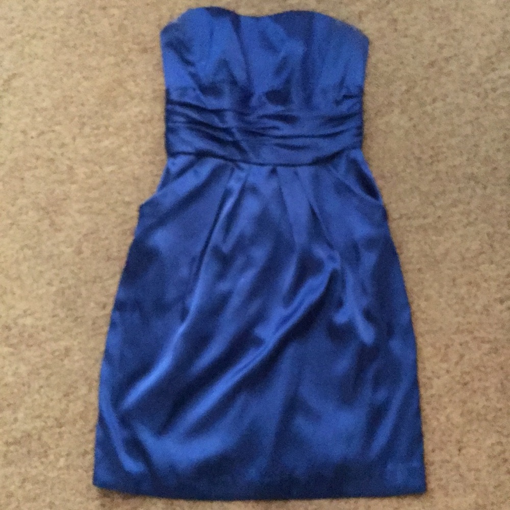 Satin short formal dress